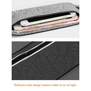 Ultrathin Waist Bum Bag Belt Phone Pouch Belly Bags for Sports Fitness