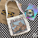 Ulzzang retro American comics Messenger bag