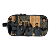 Umbrella Academy Pencil Case Double-layer Pen Bag School Supplies