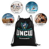 Uncw Seahawks Women'S Sweat Ppncw014 Backpack Drawstring Bag