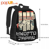 Ukiyoe Sumo Kabuki Japan Backpack - Large Capacity