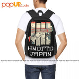 Ukiyoe Sumo Kabuki Japan Backpack - Large Capacity