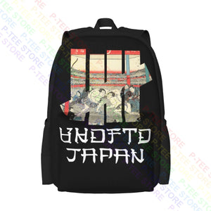 Ukiyoe Sumo Kabuki Large Capacity Backpack Gym Bag