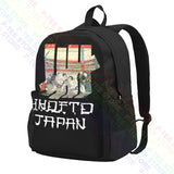 Ukiyoe Sumo Kabuki Large Capacity Backpack Gym Bag