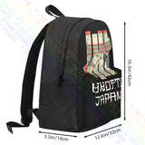 Ukiyoe Sumo Kabuki Large Capacity Backpack Gym Bag
