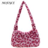 Winter Zipper Armpit Bag Fluffy Fur Underarm Bags for Women