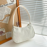 Plush Corduroy Shoulder Bag Retro Chain Handbag