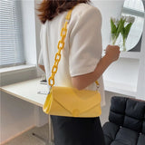 Women's Summer Underarm Bag PU Leather Shoulder Purse