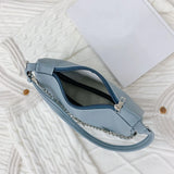 Women's Butterfly Chain Shoulder Bag Leather Hobo Clutch