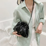 Crossbody Cloud Bag Soft Leather Shoulder Bag