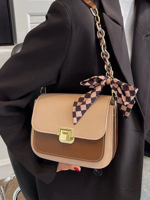 Underarm Female Bag Scarf Shoulder Crossbody Handbags for Women