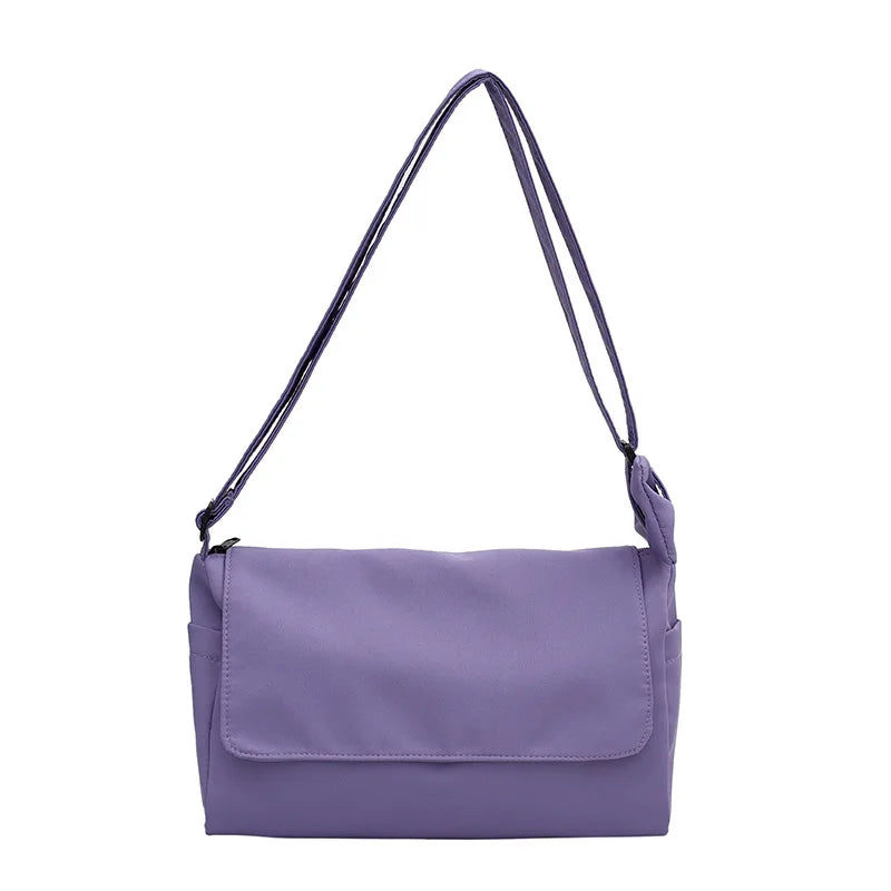 Underarm Shoulder Bag for Women Bow Solid Large Capacity Messenger Bag