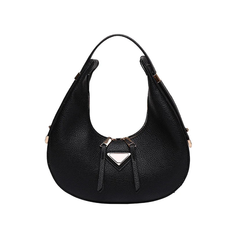 Half Moon Female Bag Underarm Shoulder Bags for Women Handbag