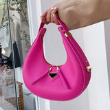 Half Moon Female Bag Underarm Shoulder Bags for Women Handbag