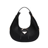 Half Moon Female Bag Underarm Shoulder Bags for Women Handbag