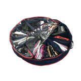 Underbed Round Shoes Boots Storage Organizer with Lid