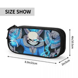 Undertale Pen Box Anime Zipper Pen Bag