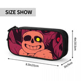 Undertale Pen Box School Anime Zipper Pen Bag Child Stationery Bag Gift