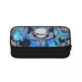 Undertale Pen Box Anime Zipper Pen Bag