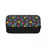 Undertale Pen Box Student School Anime Zipper Pen Bag
