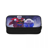 Undertale Anime Zipper Pen Bag Student School Pen Box