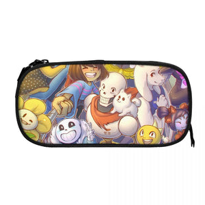 Undertale Pen Box Student School Anime Pen Bag
