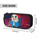 Undertale Pen Box Student Anime Zipper Pen Bag Child Stationery