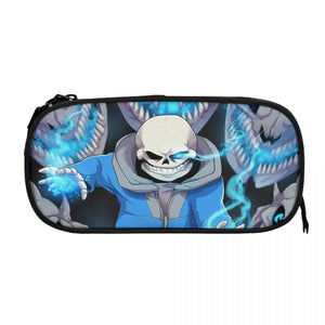 Undertale Pen Box Anime Zipper Pen Bag