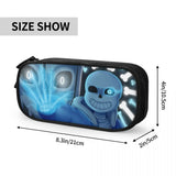 Undertale Pen Box Student School Anime Zipper Pen Bag Child Stationery Bag Gift