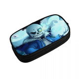 Undertale Pen Box Student School Anime Zipper Pen Bag