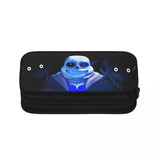 Undertale Pen Box Student School Zipper Bag