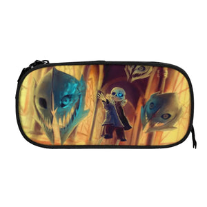 Undertale Pen Box Zipper Pen Bag Anime