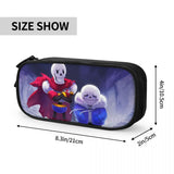 Undertale Anime Zipper Pen Bag Student School Pen Box