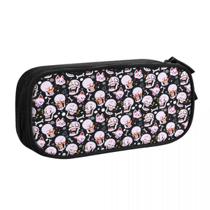 Undertale Pen Box Student School Anime Zipper Pen Bag Child Stationery Bag
