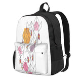 Summer Backpacks with Zip Pockets for Men, Women, and Kids