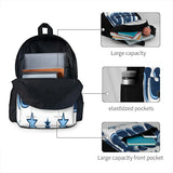 Unh Backpacks Men's Backpacks Bags For Women Back Bag Zipper Close School Bags