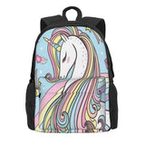 Unicorn 1 Backpacks Men's Backpacks Bags For Women Kids Bags For Girls Zip