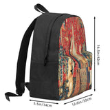 Unicorn Lady Organ Backpacks Men Women Girls Manga Bag