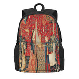 Unicorn Lady Organ Backpacks Men Women Girls Manga Bag
