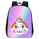 Unicorn Anime Bookbags School Bag 12 Inch