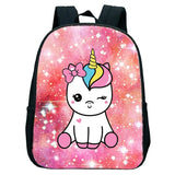Unicorn Anime Bookbags School Bag 12 Inch