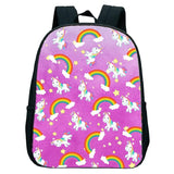 Unicorn Anime Bookbags School Bag 12 Inch