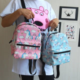 Unicorn Backpack School Bag Oxford Waterproof