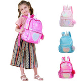 Unicorn Bag Sequin Children Backpack for Girls Schoolbag