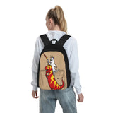 Unicorn Cat Lightning T-Rex Backpack