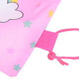 Unicorn Drawstring Bag Kids Cartoon Theme Candy Storage Party Packing
