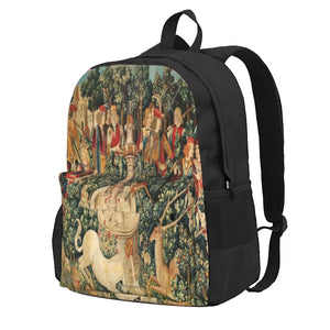 Unicorn Fountain Backpack for Men and Women