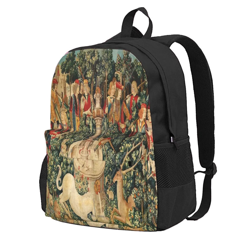 Unicorn Fountain Backpack for Men and Women