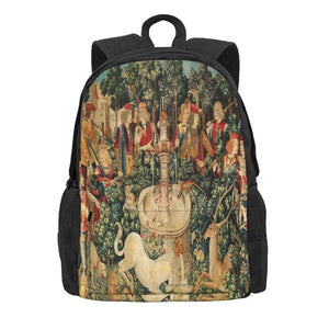 Unicorn Fountain Backpack for Men and Women