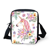 Unicorn Printed Crossbody Bag For Women Mini Travel Bag